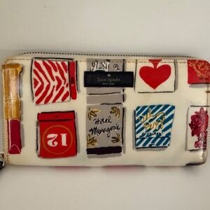 Kate Spade" Neda Daycation" Matchbook Embossed Wallet